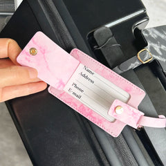 Personalize name Luggage Tag Men Women Custom Name Tag