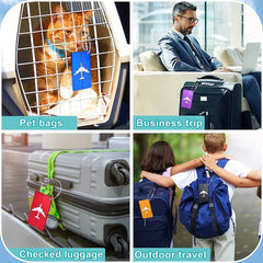 Aluminum Alloy Travel Luggage Tag Hanging Tag Suitcase Tag