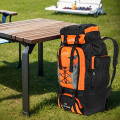 Large 80L Travel Bag Camping Backpack Hiking Army Climbing Bags