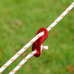 Aluminum Cord Tent Wind Rope Buckles Guyline Adjusters Paracord Tensioner Outdoor Camping Accessories