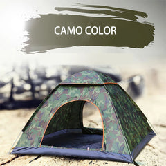 Person Instant Up Lightweight Camping Tent, Outdoor Easy Set Up Automatic Tent,