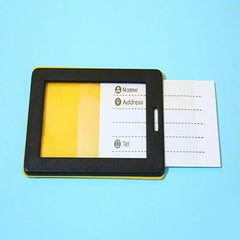 Name ID Card Silicone Travel Luggage Tag Suitcase