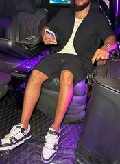 Summer New Men's Casual Multi-pocket Men's Quarter Pants