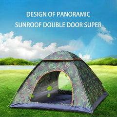 Person Instant Up Lightweight Camping Tent, Outdoor Easy Set Up Automatic Tent,
