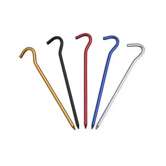 Aluminium Alloy Tent Pegs With Hooks Outdoor Accessories