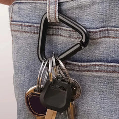 Triangle Carabiner Outdoor Camping Hiking Keychain Snap Clip Hook Accessories
