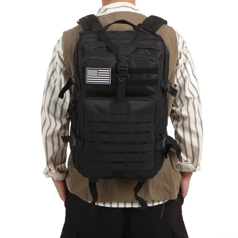 Nylon Waterproof Trekking Fishing Hunting Backpack Outdoor