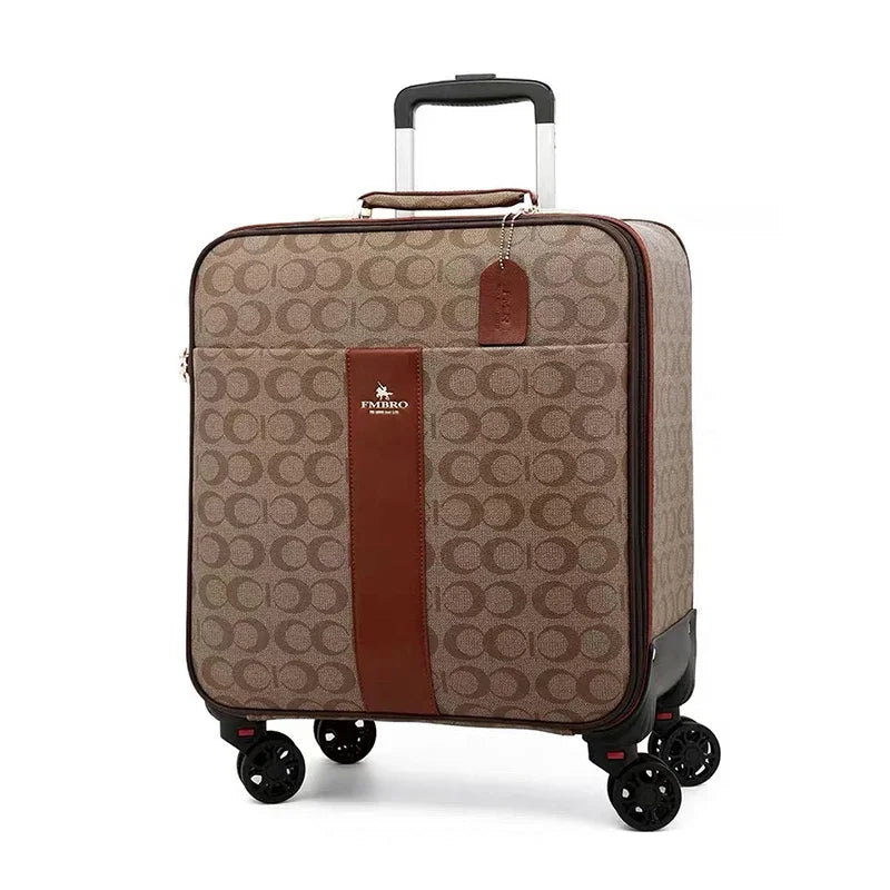 New Fashion pu leather travel luggage sets