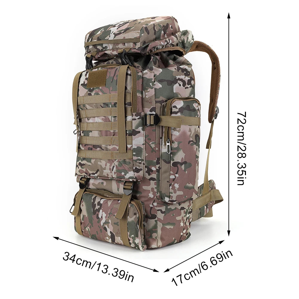 Mountaineering Backpack Mountain Climbing Rucksack Travel Accessories