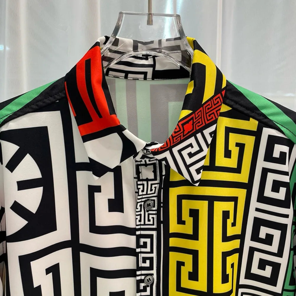 2024 Spring and Autumn Travel  Men's Long Sleeve Shirts