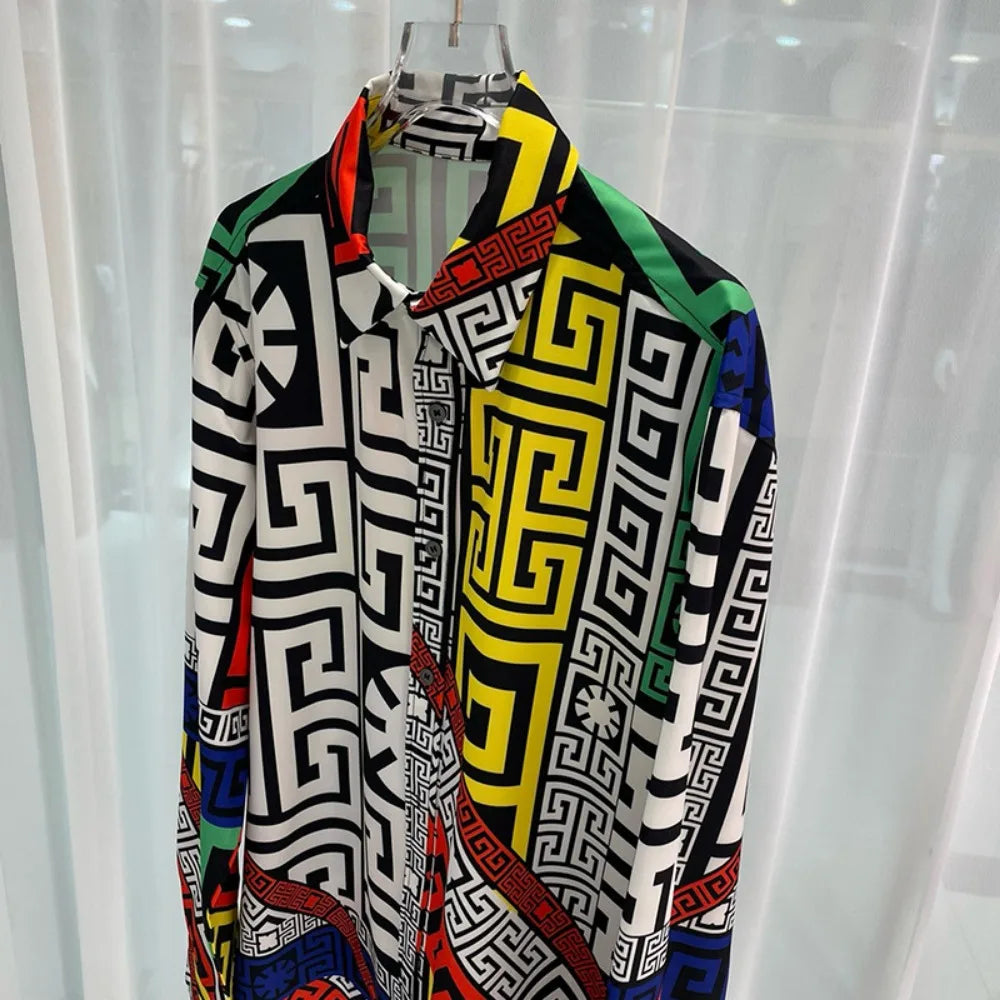 2024 Spring and Autumn Travel  Men's Long Sleeve Shirts
