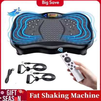 Fat Vibration Plate Device Powered Vibration Platform for Full Body Training Fat Burning & Muscle Building Weight Loss & Shaping