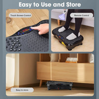 Fat Vibration Plate Device Powered Vibration Platform for Full Body Training Fat Burning & Muscle Building Weight Loss & Shaping