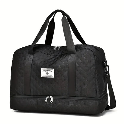Lightweight Luggage Bag, Large Capacity Travel Duffle Bag Gym Tote Bags, Shoulder Weekender Overnight Bag