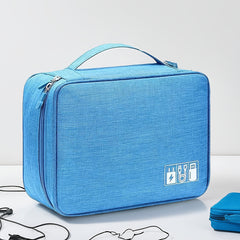 Electronics Luggage Black Red Blue Grey