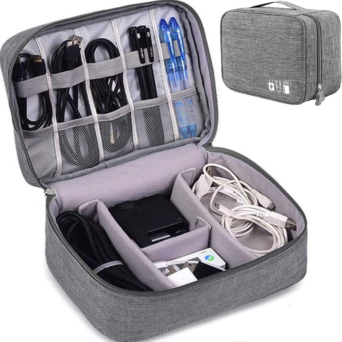 Electronics Luggage Black Red Blue Grey